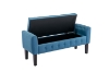 Picture of MIMOSA 50" Fabric Tufted Bench with Storage (Blue) 