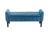 Picture of MIMOSA 50" Fabric Tufted Bench with Storage (Blue) 