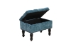 Picture of ROUX Velvet Storage Ottoman (Green)