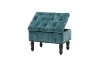 Picture of ROUX Velvet Storage Ottoman (Green)