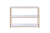 Picture of VASA 43" 3-Tier Shelf (White Marble)