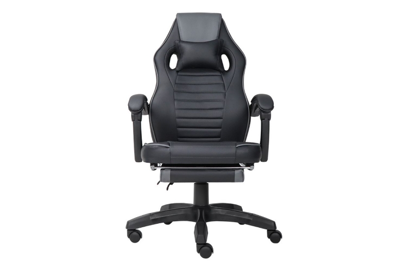 Picture of  ZELDA Gaming Chair With Footrest (Grey)