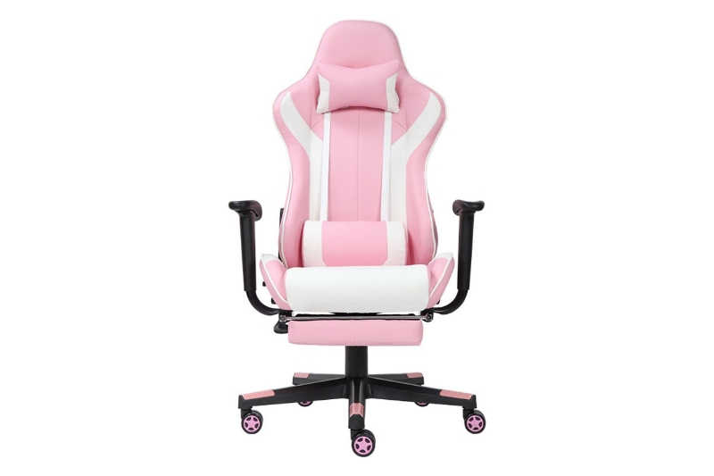 Picture of EVOLUTION Gaming Chair with Footrest (Pink)