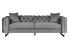 Picture of ASTRA Velvet Sofa Range (Grey)