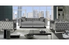 Picture of ASTRA Velvet Sofa Range (Grey) - 2 Seater (Loveseat)
