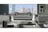 Picture of ASTRA Velvet Sofa Range (Grey) - 3 Seater (Sofa)