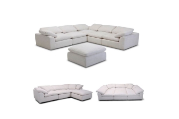 Picture of ALBERT Feather Filled Modular Sofa Range (Beige)