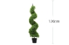 Picture of ARTIFICIAL PLANT 47" Bayberry Snake Shaped Tree with Plastic Pot
