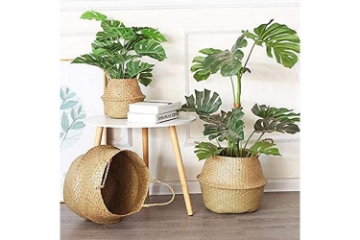 Picture of SEAGRASS Belly Basket/ Floor Planter/ Storage Belly Basket in Natural Color Assorted Sizes