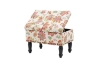 Picture of ROUX Fabric Storage Ottoman (Flower)