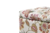 Picture of ROUX Fabric Storage Ottoman (Flower)