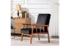 Picture of BARNHOUSE Velvet Armchair (Black)