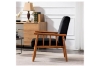 Picture of BARNHOUSE Velvet Armchair (Black)