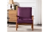 Picture of BARNHOUSE Velvet Armchair (Purple)