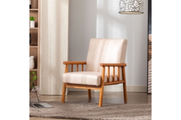 Picture of BARNHOUSE Spotted Microfiber Armchair (Beige) 