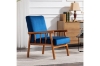 Picture of BARNHOUSE  Velvet Armchair (Blue)