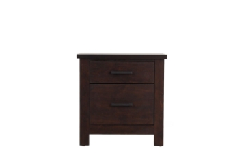 Picture of LIMERICK 2-Drawer Nightstand (Dark Brown)