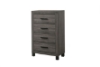 Picture of GLYNDON 4-Drawer Chest(Grey)