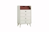 Picture of LETTNER 4-Drawer Chest (White)---Final Sale
