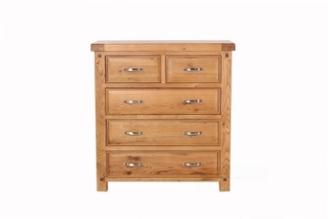 Picture of WESTMINSTER Solid Oak Wood 5-Drawer Chest 