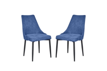 Picture of [ Pack of 2 ] Dalton Dining Chair (Blue)