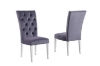 Picture of PHILIPE Velvet Dining Chair (Gray)