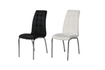 Picture of  CARLOS Dining Chair (White/Black)