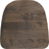 Picture of TOLIX Replica Dining Chair with Light Wood Seat- Matte White