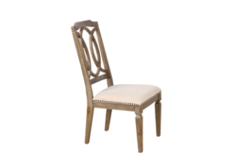 Picture of IMPERIAL Dining Chair (Solid Whitewashed Timber)