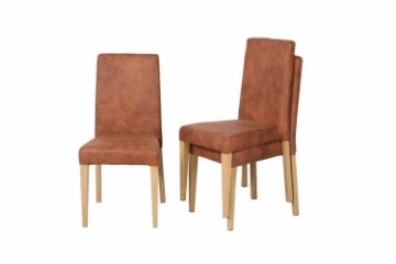 Picture of WEKA Stackable Dining Chair (Brown)