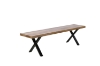 Picture of GALLOP 180 Dining Bench Live Edge (Dark)