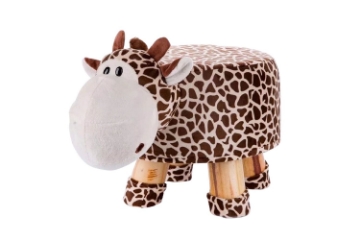 Picture of PLUSH ANIMAL Foot Stool (Giraffe)