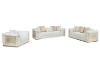 Picture of ANCONA Velvet Sofa (Beige) - Loveseat