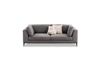 Picture of AMELIE Fabric Sofa Range (Dark Grey) - 2 Seater (Loveseat)