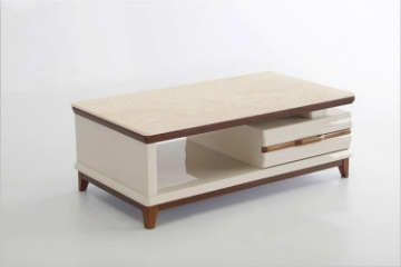 Picture of ARTISAN 1-Drawer Marble Top Coffee Table