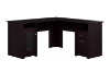 Picture of TILDA L-Shape Desk (Dark Brown)