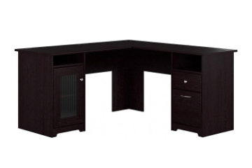 Picture of TILDA L-Shape Desk (Dark Brown)