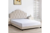 Picture of COVE Fabric Upholstery Bed Frame in Double Size (Beige)