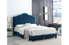 Picture of COVE Fabric Upholstery Bed Frame in Double Size (Blue)