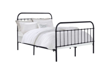 Picture of VALERIE Metal Bed Frame in Eastern King Size (Black)