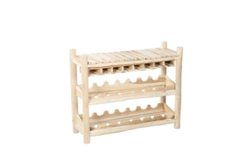 Picture of WILDBRANCH Solid Teak Wood Wine Rack 02