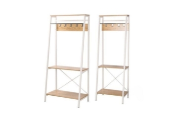 Picture of CITY Angled Storage Rack in 2 Sizes (White)