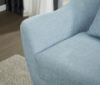 Picture of LUNA Sofa with Pillows (Light Blue) - Loveseat+Sofa Set	