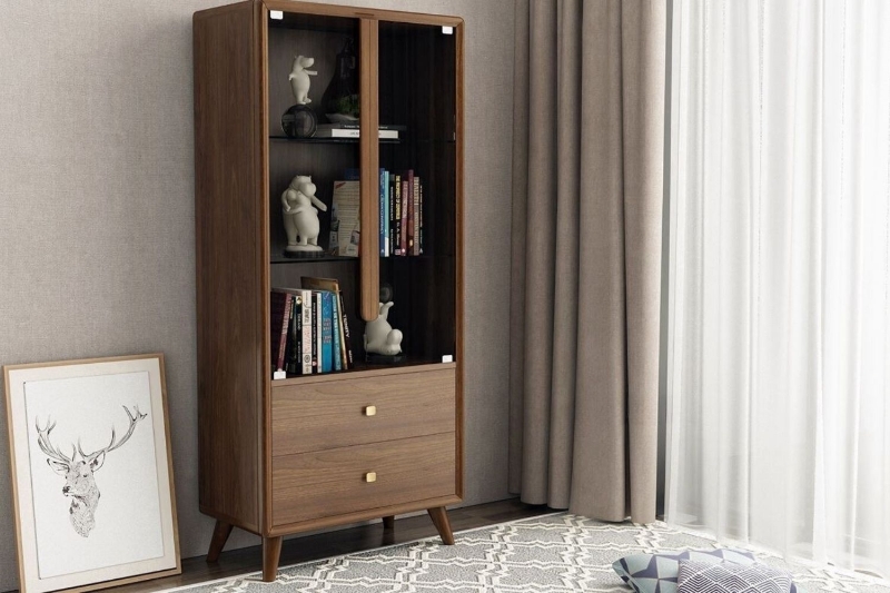 Picture of BERLIN 2 Drawer 2 Door Display Cabinet