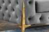 Picture of NORFOLK Velvet Button-Tufted 2-Seater Loveseat (Grey) 