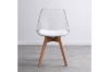 Picture of EFRON Dining Chair with White  Cushion (Clear)