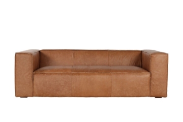 Picture of ATLANTA Full Top Grain Leather Sofa Range (Brown)