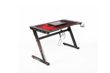 Picture of ANAKIN Gaming Desk with LED (Black)