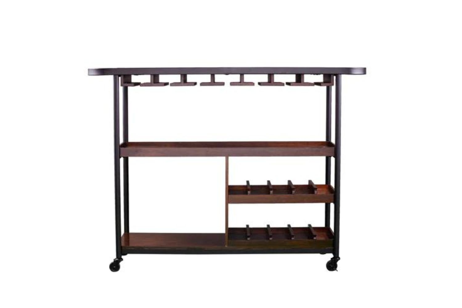 ALLY Rolling Wine Cart (Dark Brown)iFurnitureThe largest furniture store in Edmonton. Carry