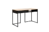 Picture of MASS 120 1-Drawer Office Desk (Oak & Black)